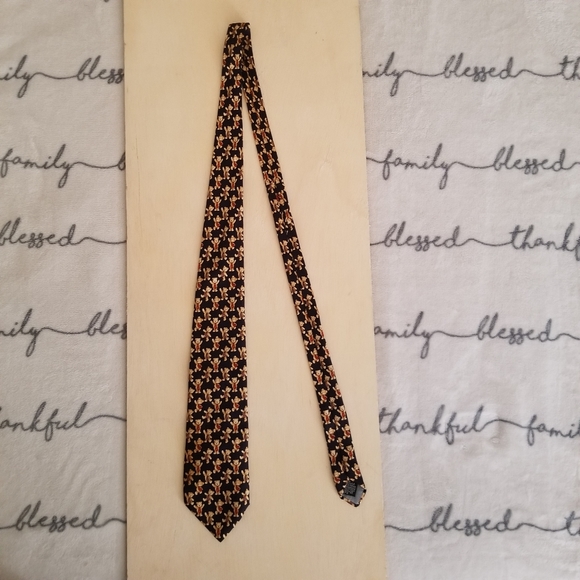 Beaufort Tie Rack Teddy Bear Tie - Picture 2 of 4